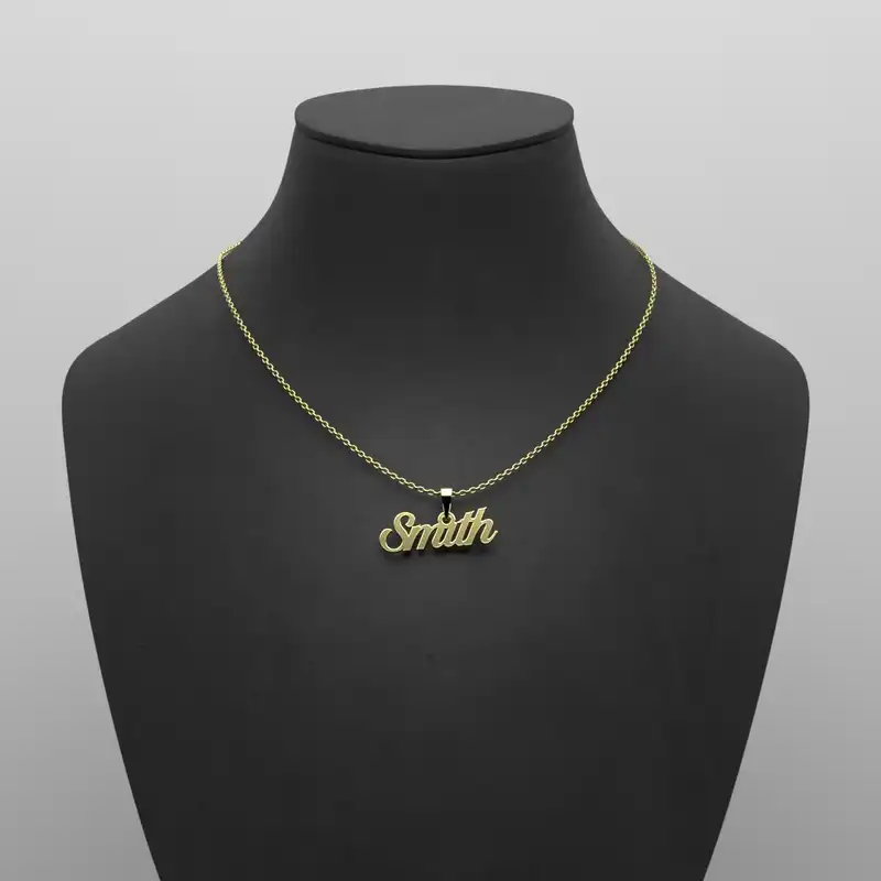 گردنبند طلا 18 عیار زنانه مدوپد مدل Smith