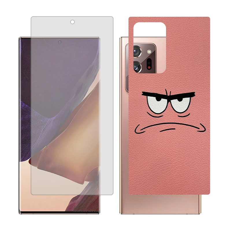 حافظ صفحه نمایش مات گلس مدل Together مناسب برای گوشی موبایل سامسونگ Galaxy Note20 Ultra 5G به همراه برچسب پوششی پشت گوشی 