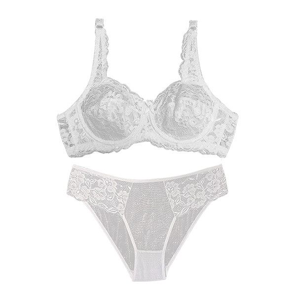 ست شورت و سوتین زنانه شارمین مدل شاخکدار کد ZP70.2