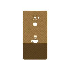 MAHOOT Minimal Cup of Coffee Icon Cover Sticker for Huawei Mate S