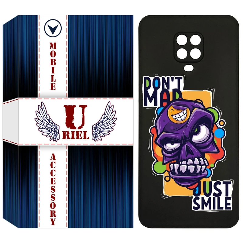 کاور یوریل مدل KSH کد 33 طرح Smile مناسب برای گوشی موبایل شیائومی Redmi Note 9S / Note 9 Pro / Note 9 Pro Max