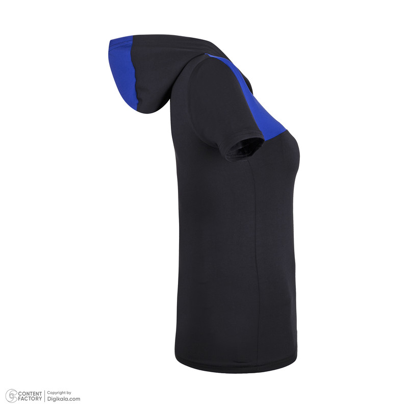 ست تی شرت آستین کوتاه کلاهدار و لگینگ ورزشی زنانه مدل k710102-1401