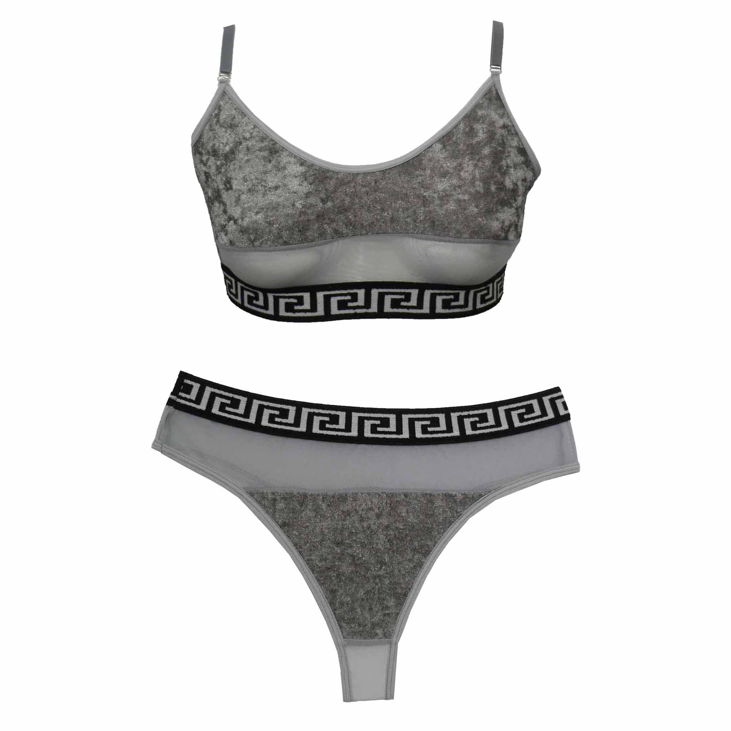 ست شورت و سوتین زنانه تاهنگان مدل tsa