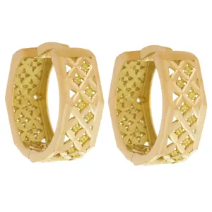 گوشواره طلا 18 عیار زنانه طلای مستجابی کد 90