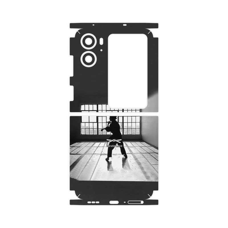 برچسب پوششی ماهوت مدل Karate-FullSkin مناسب برای گوشی موبایل اپو Find N2 Flip