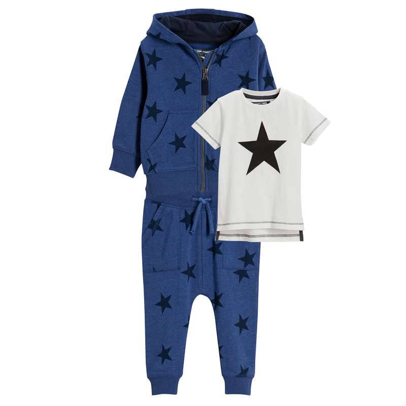 ست 3 تکه لباس نوزادی نکست مدل n-225