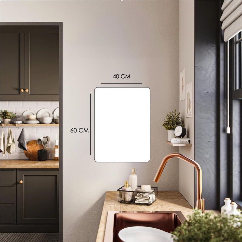 وایت برد هوم اند فریج مدل 8 سایز 40×60 سانتی متر به همراه ماژیک و مگنت و هولدر مغناطیسی مجموعه 8 عددی