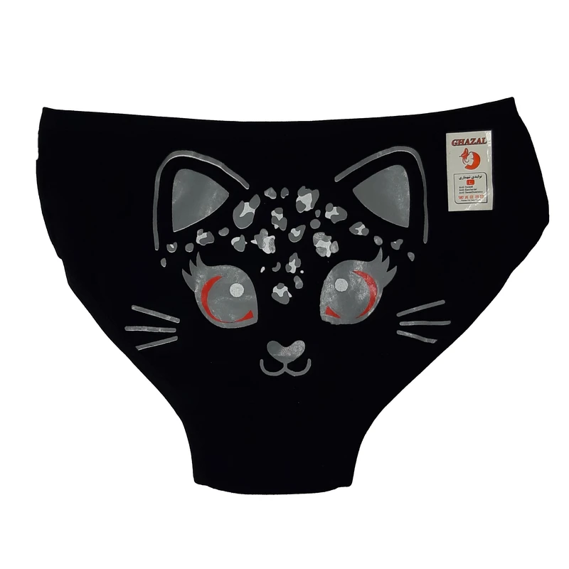 شورت زنانه طرح گربه غزل کد szk542