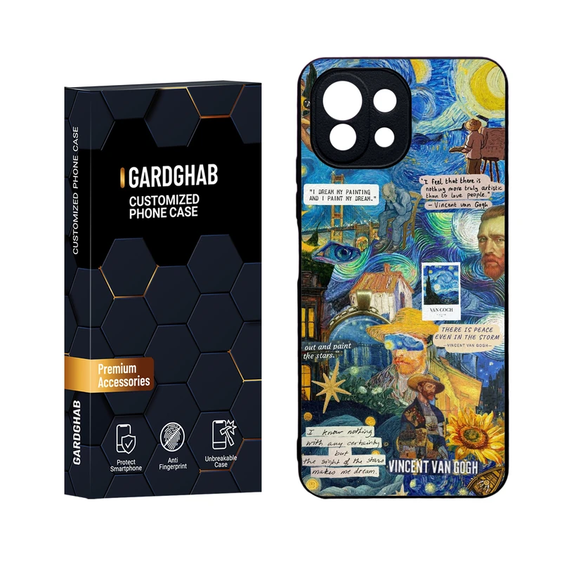 کاور گارد قاب مدل دورژله ای هنری مناسب برای گوشی موبایل شیائومی Mi 11 Lite 4G / 5G