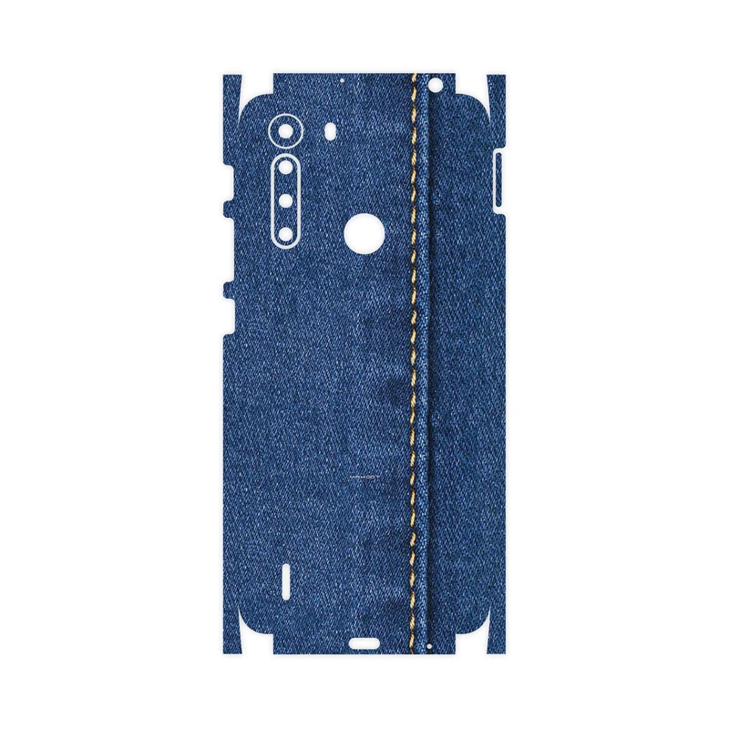 برچسب پوششی ماهوت مدل Fabric Texture 8-FullSkin مناسب برای گوشی موبایل موتورولا One Fusion