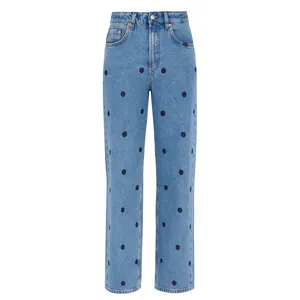 شلوار جین راسته زنانه کد 133