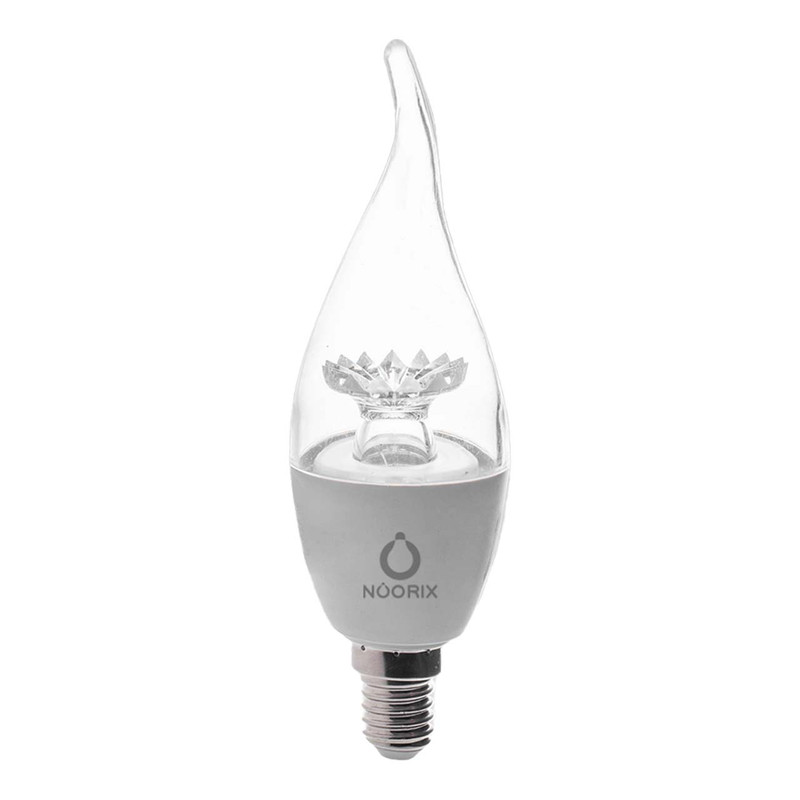 لامپ ال ای دی 6 وات نوریکس مدل اشکی گل دار پایه E27