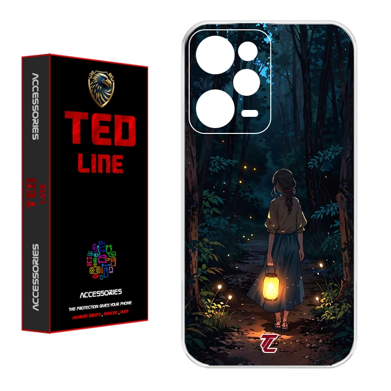 کاور تدلاین طرح دخترونه کد 1198 مناسب برای گوشی موبایل شیائومی Redmi Note 12 Pro 5G / Poco X5 Pro