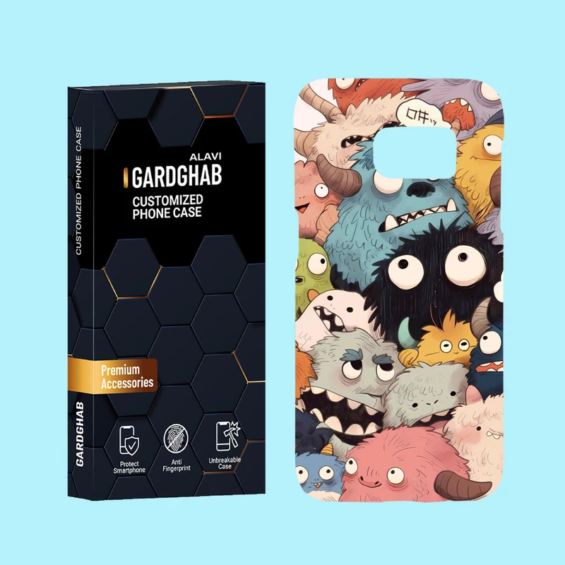 کاور گارد قاب علوی  مدل کارتنی و انیمه مناسب برای گوشی موبایل سامسونگ Galaxy S7