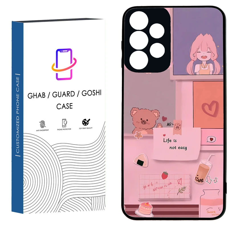 کاور قاب گارد گوشی طرح دخترانه کد 118 - TPU مناسب برای گوشی موبایل سامسونگ Galaxy A33 / A33 5G