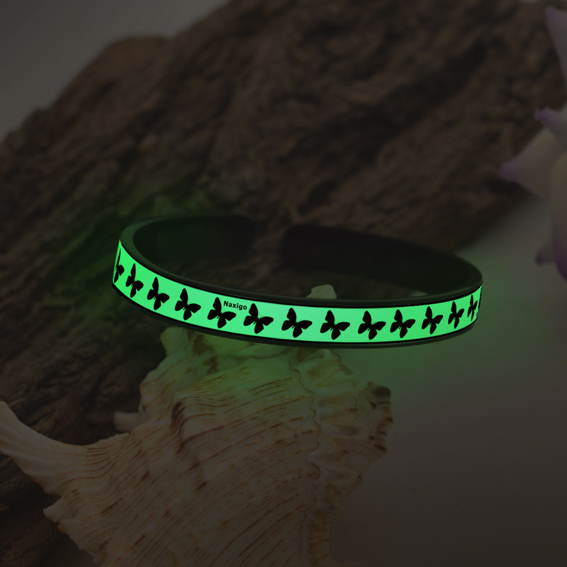 دستبند ناکسیگو طرح پروانه مدل BR4971 دستبند ناکسیگو طرح پروانه مدل BR4971