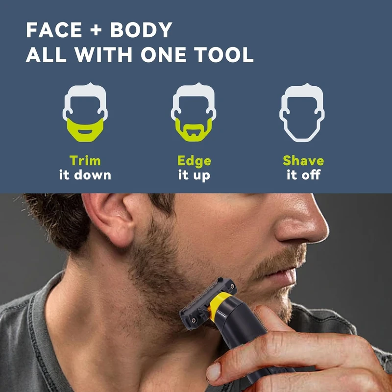 عکس شماره 5 : ماشین اصلاح موی بدن و صورت مدل full body