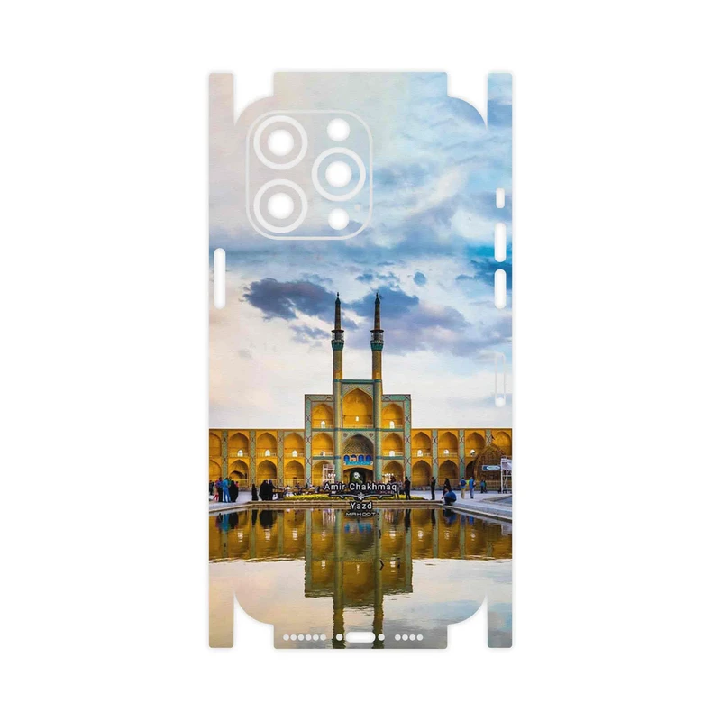 برچسب پوششی ماهوت مدل Amir Chakhmaq Square Yazd-FullSkin مناسب برای گوشی موبایل اپل iPhone 14 Pro Max