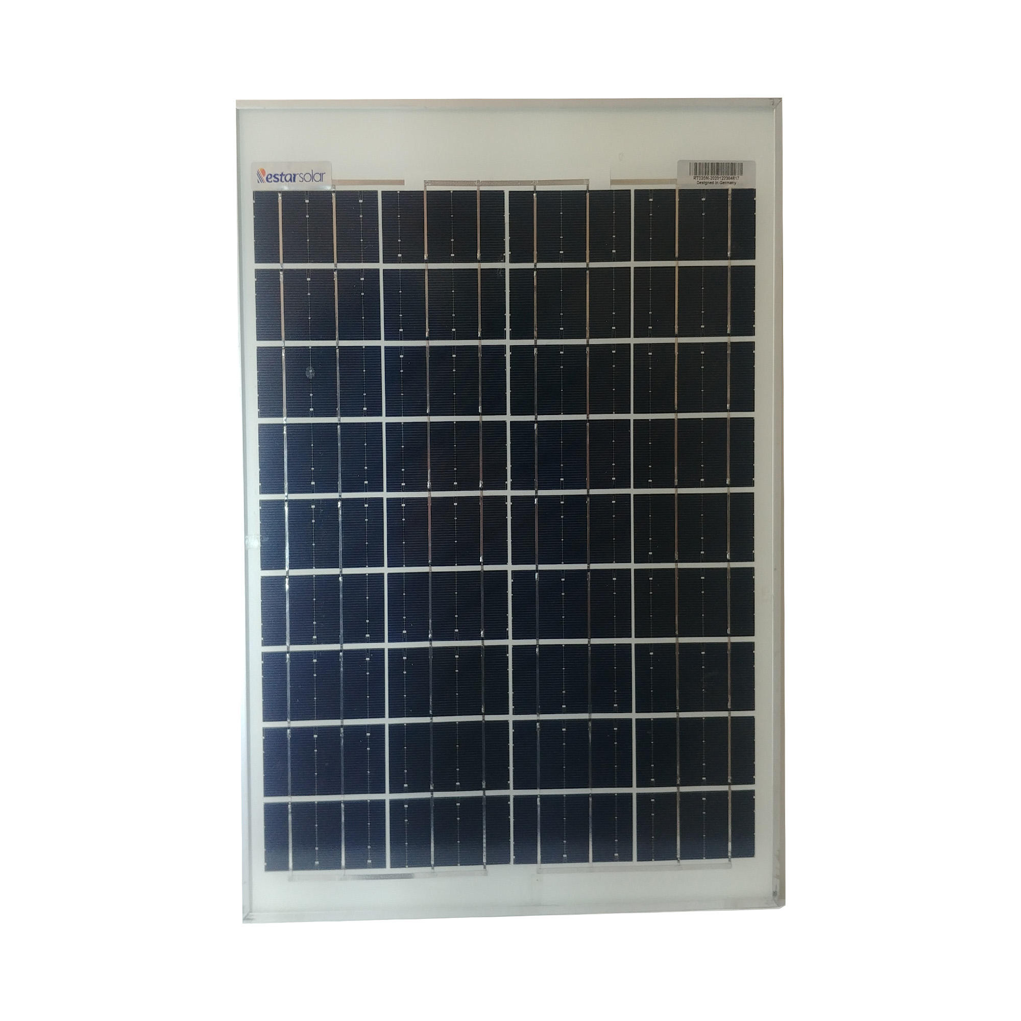 پنل خورشیدی رستارسولار مدل RT020M ظرفیت 20 وات