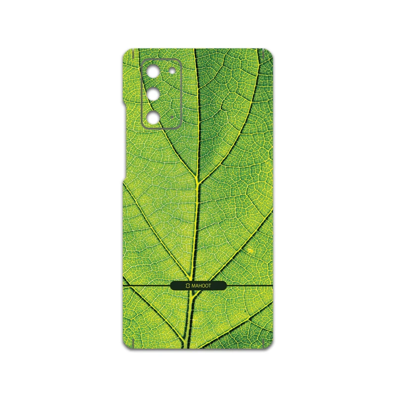 برچسب پوششی ماهوت مدل Leaf-Texture مناسب برای گوشی موبایل سامسونگ Galaxy Note20