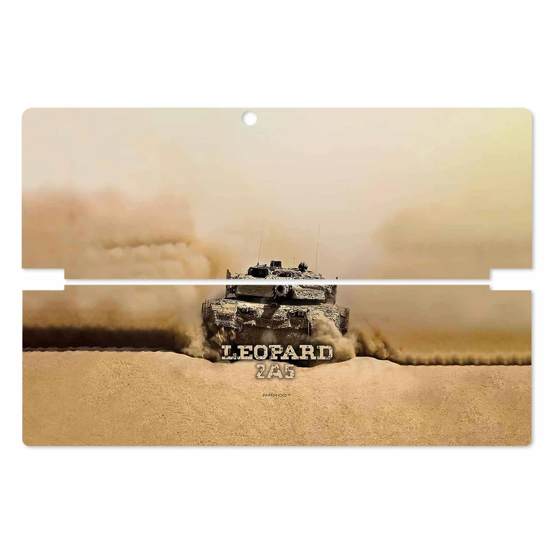 برچسب پوششی ماهوت مدل Leopard 2A5 tank مناسب برای تبلت لنوو Miix 510 2016
