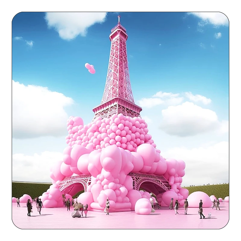 مگنت کاکتی طرح پاریس Paris مدل mp57534