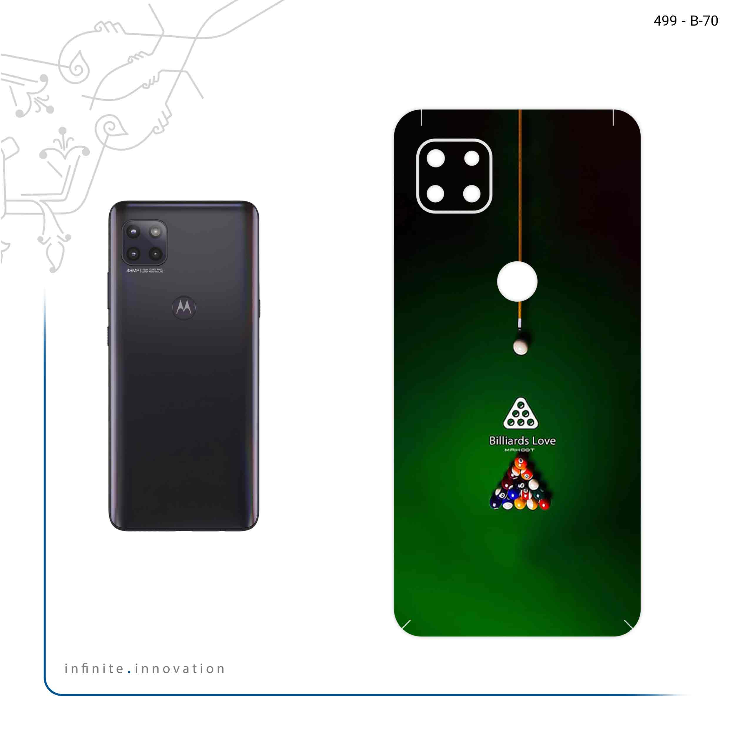 برچسب پوششی ماهوت مدل Pool Billiards Pro مناسب برای گوشی موبایل موتورولا MOTO G 5G