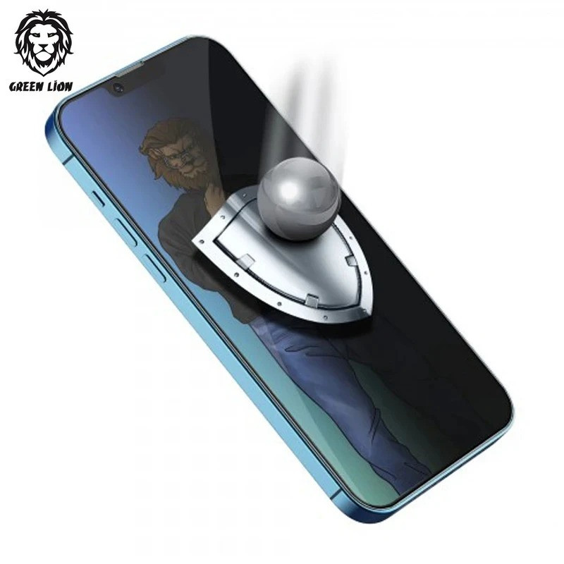 محافظ صفحه نمایش حریم شخصی گرین لاین مدل 9H Steve Privacy مناسب برای گوشی موبایل اپل iPhone 17 Pro Max