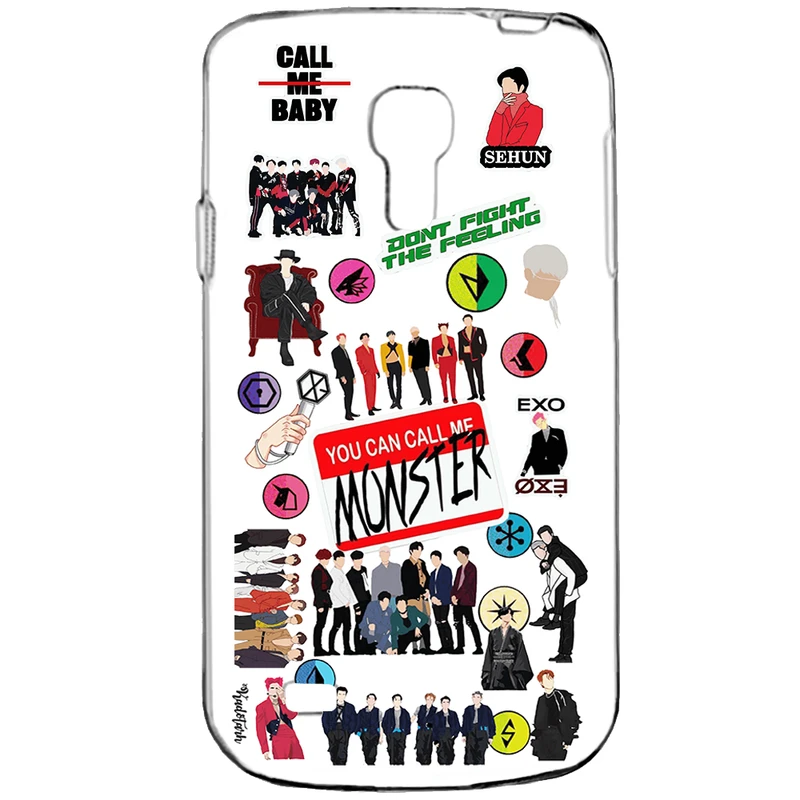 کاور طرح EXO مناسب برای گوشی موبایل سامسونگ Galaxy S4