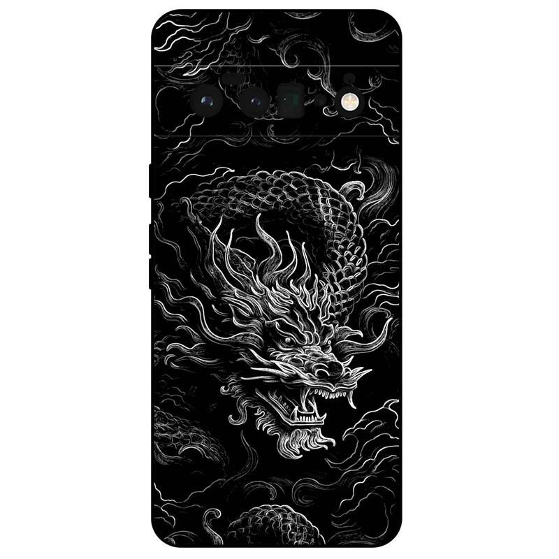 کاور مگافون طرح اژدها مدل 1897 مناسب برای گوشی موبایل گوگل Pixel 6 Pro