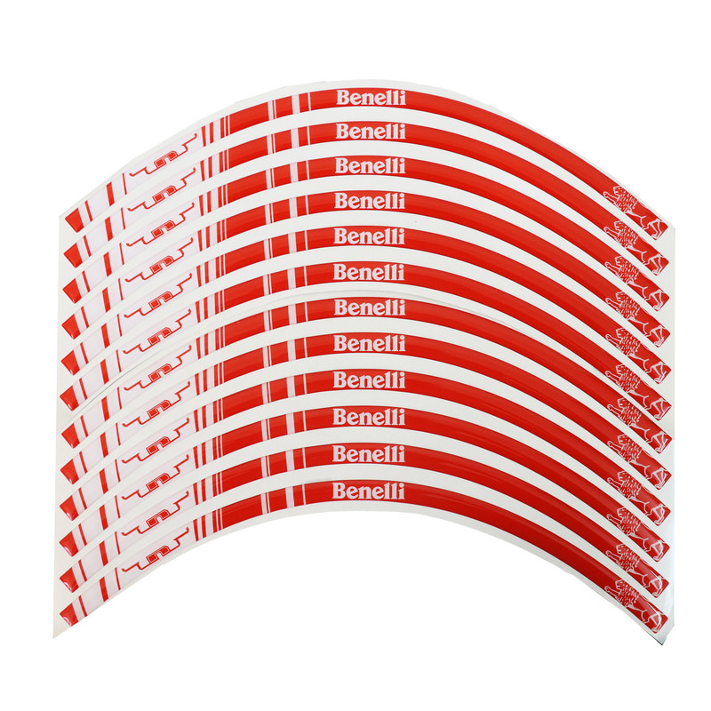 برچسب رینگ موتور سیکلت بنلی مدل GRN-21 بسته 12 عددی