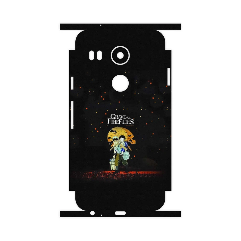 برچسب پوششی ماهوت مدل Grave of the Fireflies-FullSkin مناسب برای گوشی موبایل گوگل Nexus 5X