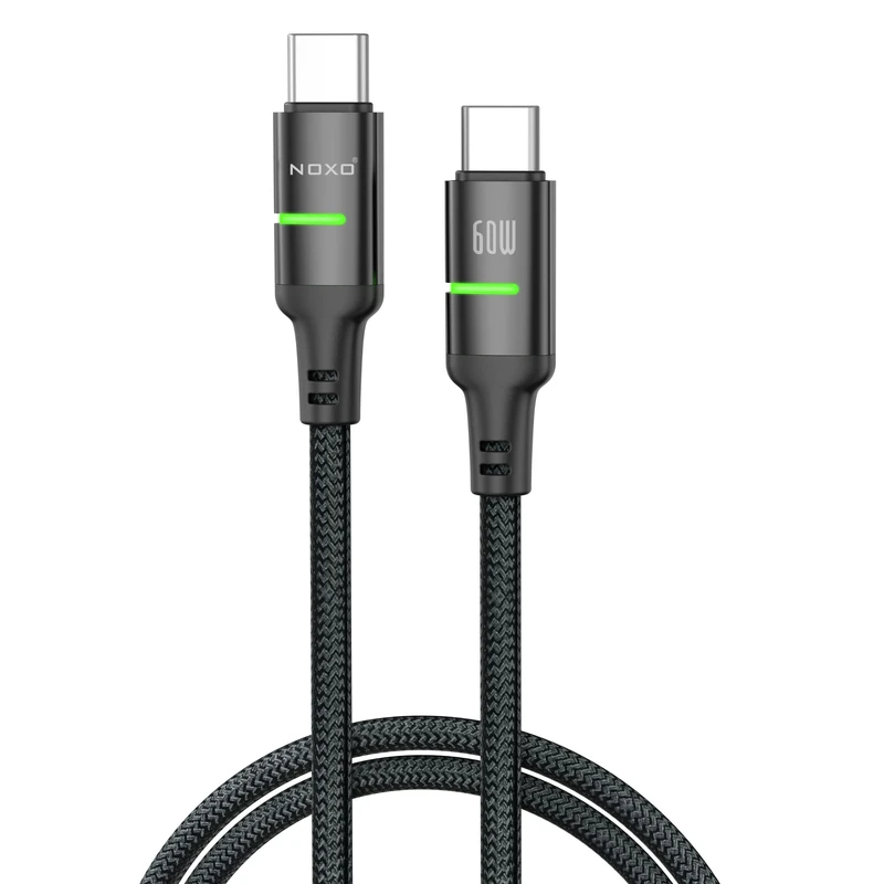 کابل USB-C نوکسو مدلCN-4 60W طول 1.2متر