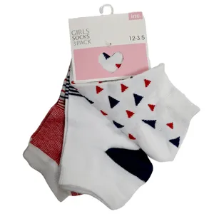 جوراب دخترانه آی ان سی مدل 3IN1-2 بسته 3 عددی