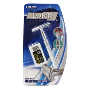 خودتراش لرد مدل Long Life به همراه تیغ یدک بسته 5 عددی