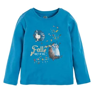 تی شرت آستین بلند دخترانه کول کلاب مدل CCG1916056