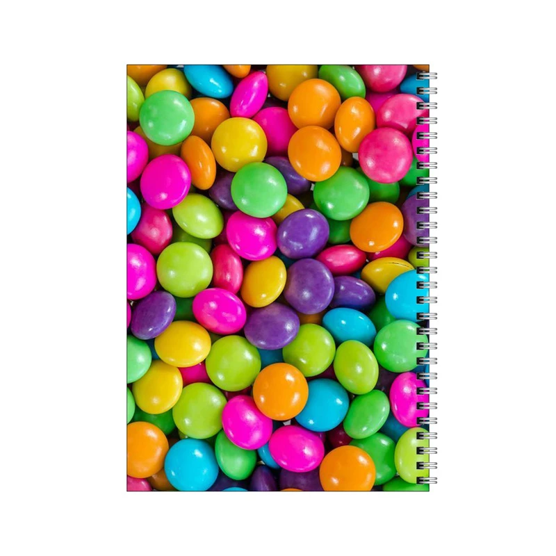 دفتر مشق 50 برگ بامبیلیپ طرح اسمارتیز رنگی رنگی کد 3671329