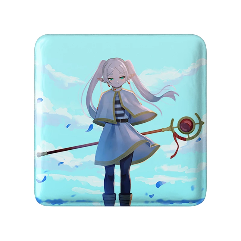 پیکسل خندالو طرح انیمه فریرن (Frieren) مدل مربعی کد 33969