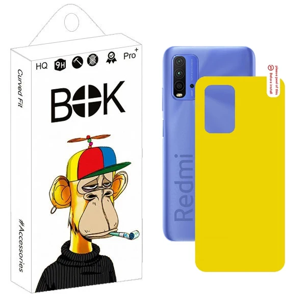 محافظ پشت گوشی بوک مدل Transparent TPU مناسب برای گوشی موبایل شیائومی Redmi 9T