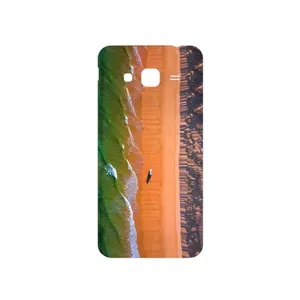 MAHOOT Beach and Green Sea Cover Sticker for Samsung Galaxy J3 2016