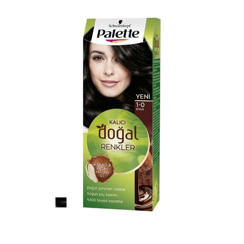 کیت رنگ مو پلت سری dogal شماره 1-1 حجم 50 میلی لیتر رنگ مشکی