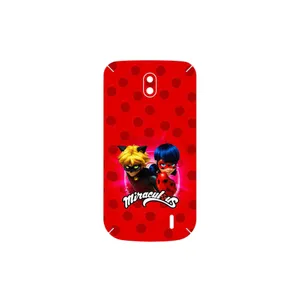 MAHOOT Ladybug and Cat Noir Cover Sticker for Nokia 1