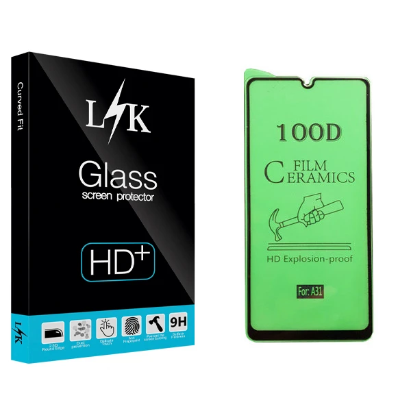 محافظ صفحه نمایش سرامیکی ال کی مدل +LITE مناسب برای گوشی موبایل سامسونگ Galaxy A31