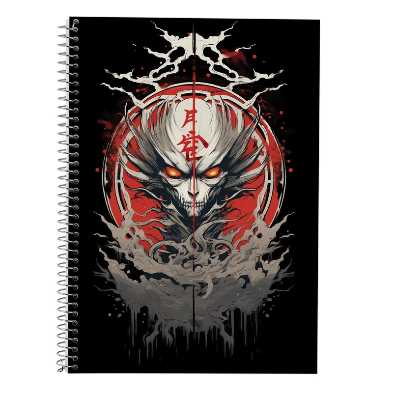 دفتر زبان 50 برگ مدوپد مدل دوخط طرح Fullmetal Alchemist کد DF2302