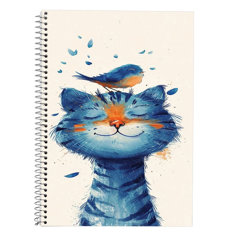 دفتر لغت 50 برگ مدوپد طرح موجودات فانتزی کد DF17100