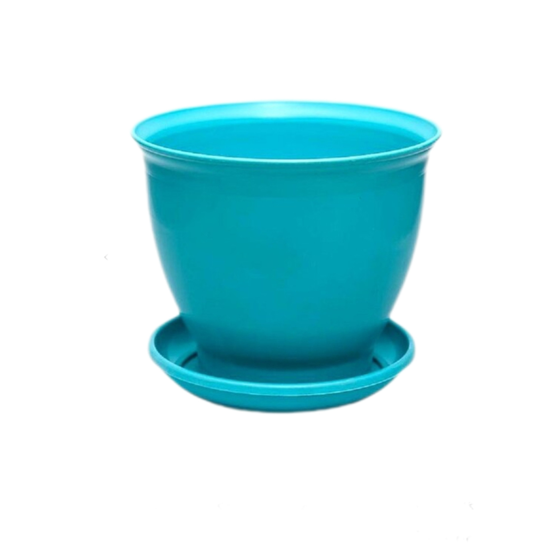 گلدان مدل پلاستیکی گرد کد 25 بسته 2عددی