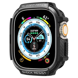 کاور اسپیگن مدل Rugged Armor مناسب برای اپل واچ Ultra 49mm