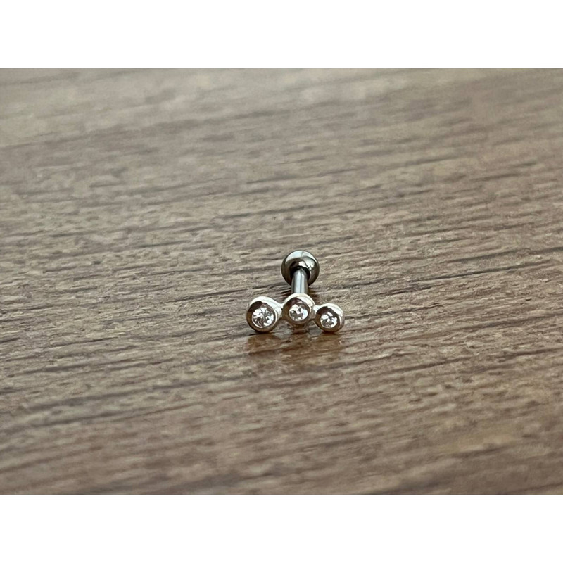 پیرسینگ نقره زنانه مدل ۰۰۳ پیرسینگ نقره زنانه مدل ۰۰۳