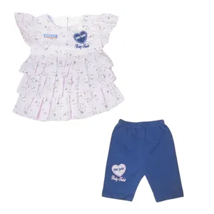 ست بلوز و شلوارک دخترانه مدل 71962