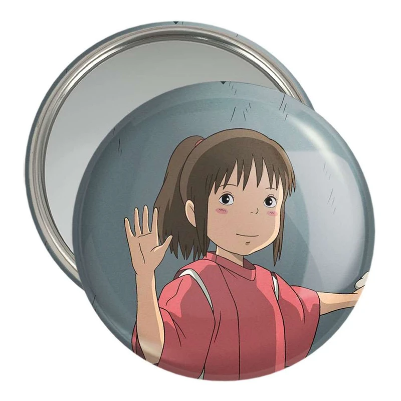 آینه جیبی خندالو طرح انیمه شهر اشباح کد 4884